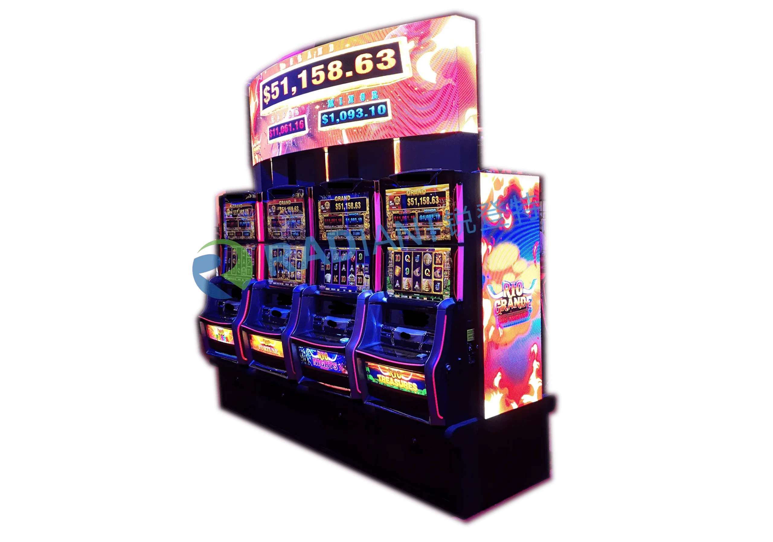 Ellipse LED Display for Slot Machine Gaming led sign in facilities