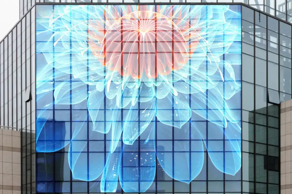 Transparent LED panels